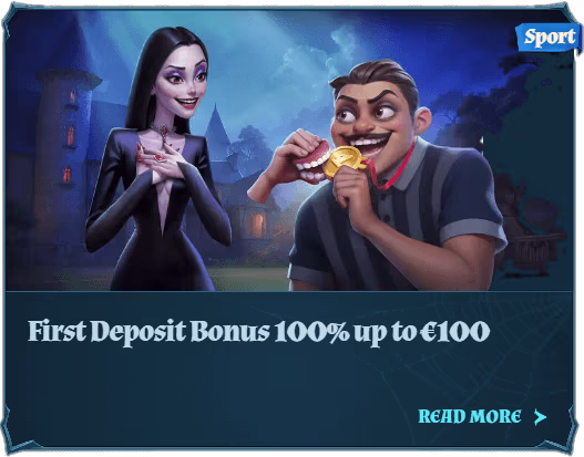 100% bonus + 100 Free Spins